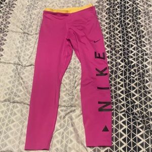Nike women’s dri fit running leggings size xs